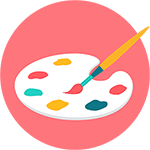 icono de servicios de diseño corporativo en Madrid